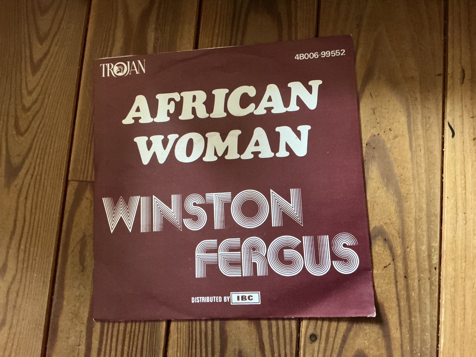 7 » Winston Fergus - Femme africaine, Enlèvement ou Envoi