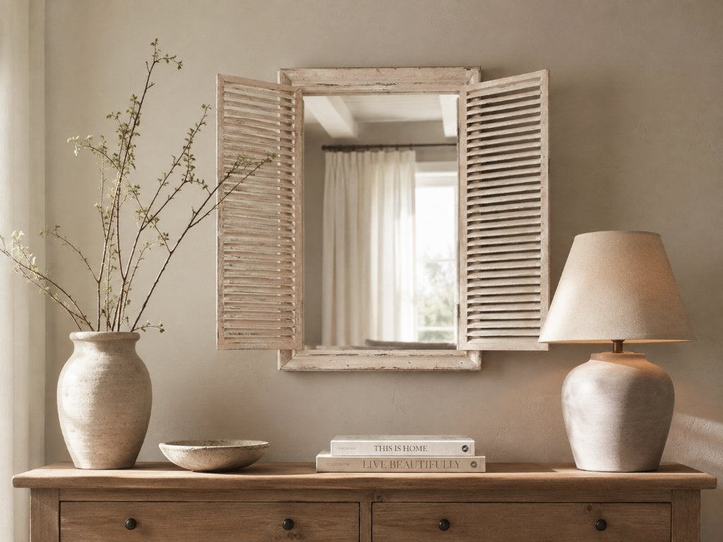 Clayre & Eef Spiegel wandspiegel van hout. NIEUW, Ophalen, Nieuw