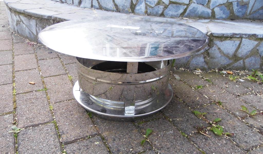 chapeau cheminée 250mm poujoulat, Bricolage & Construction, Tuyaux & Évacuations, Neuf, Inox, Enlèvement