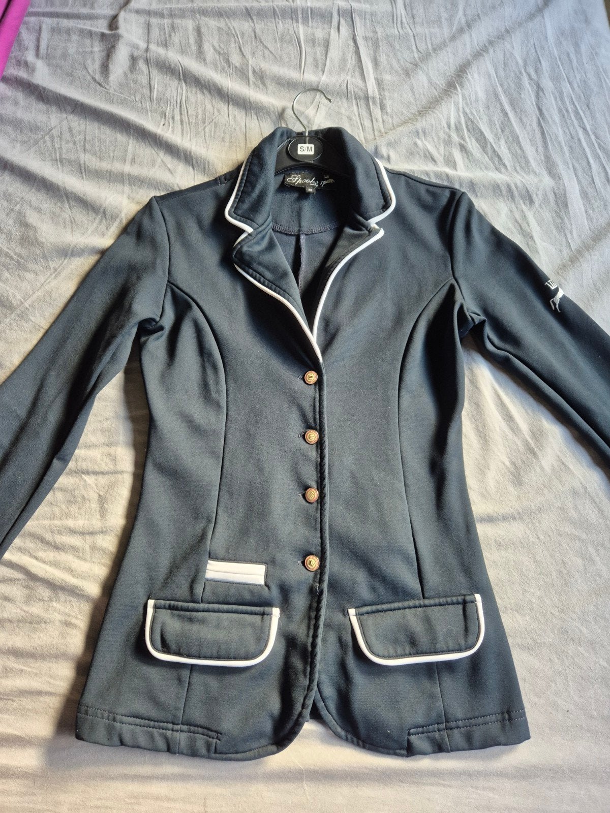 Wedstrijdjasje Spooks Navy maat XS, Dieren en Toebehoren, Ophalen, Blauw, XS, Bovenkleding