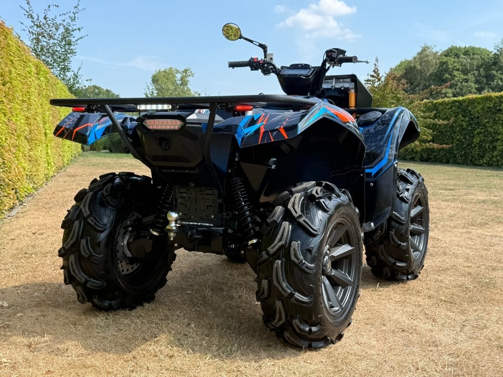 Yamaha Grizzly 700cc SE met auto kenteken, Motos, 700 cm³, 12 à 35 kW, 1 cylindre