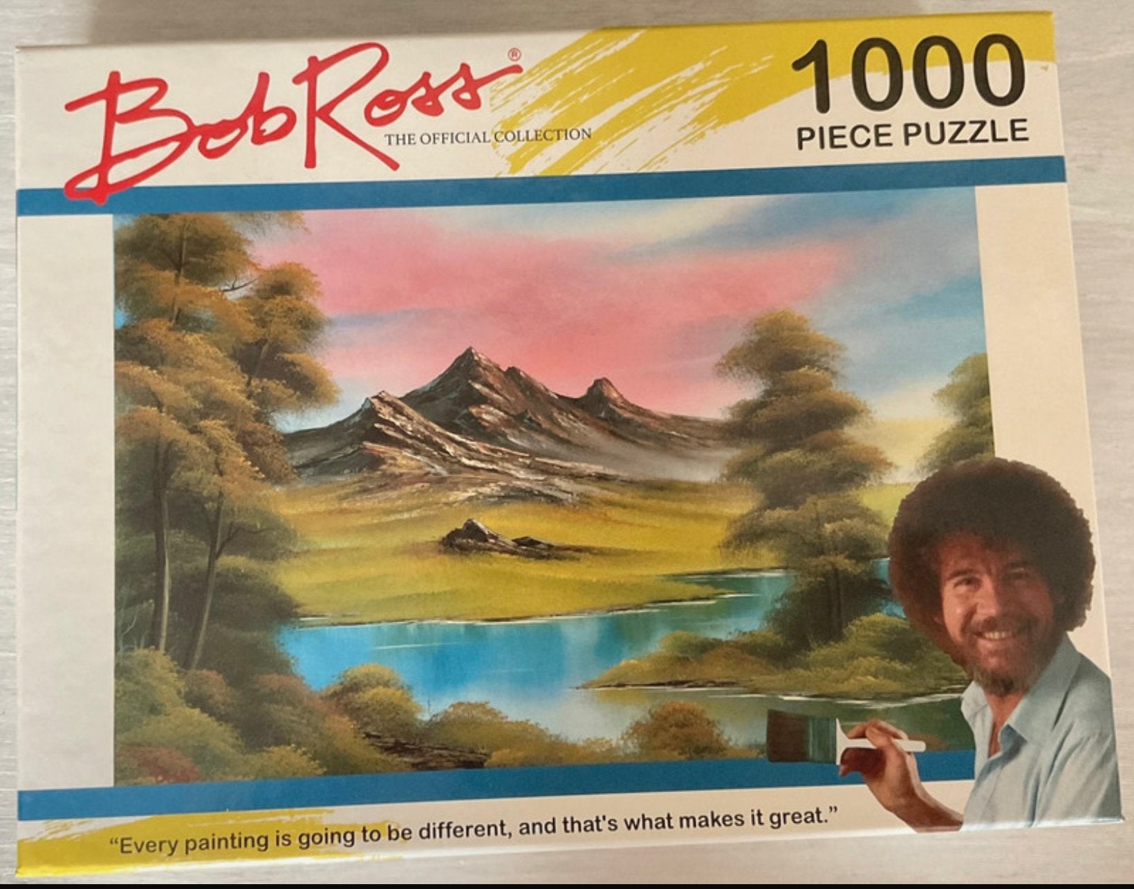 Paysage de puzzle Bob Ross, Enlèvement ou Envoi, Comme neuf