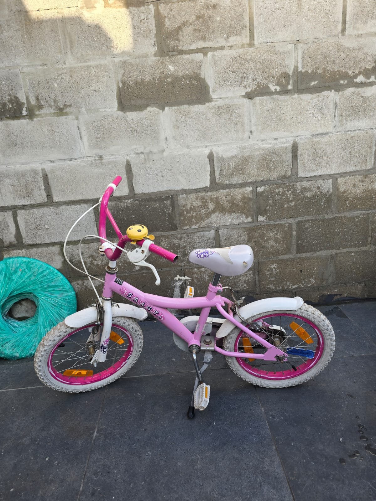Leuke roze kinderfiets, Ophalen of Verzenden, Gebruikt