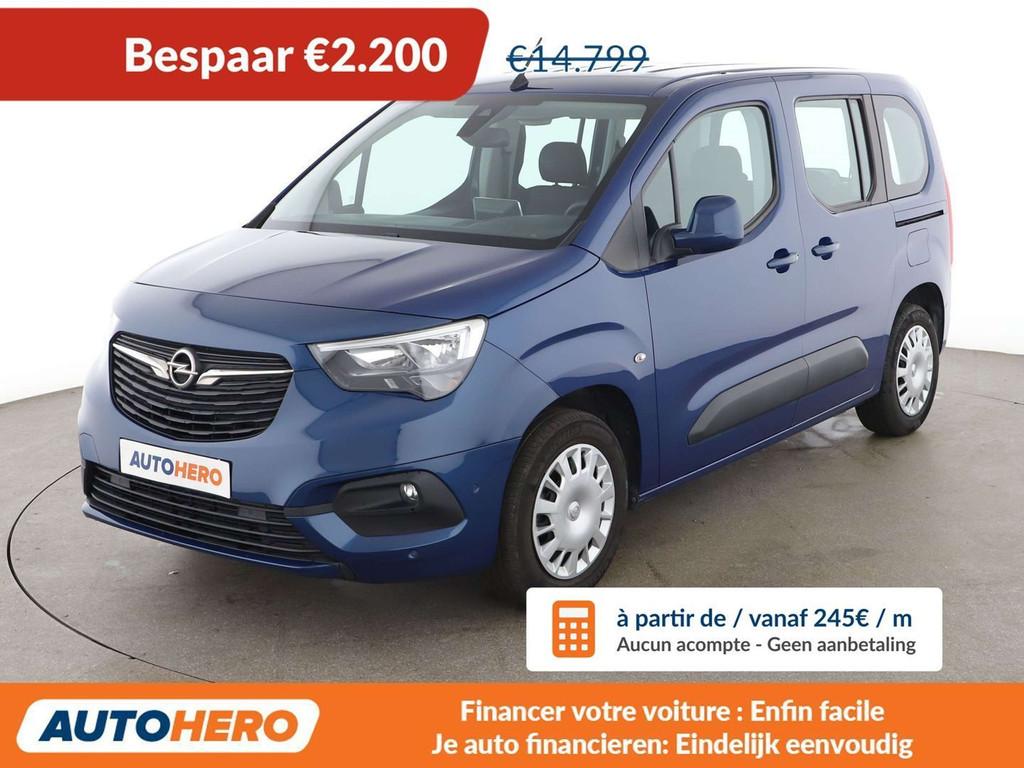 Opel Combo Life 1.2 Turbo Edition (bj 2020), Auto's, Opel, Voorwielaandrijving, Stof, Gebruikt, 1199 cc