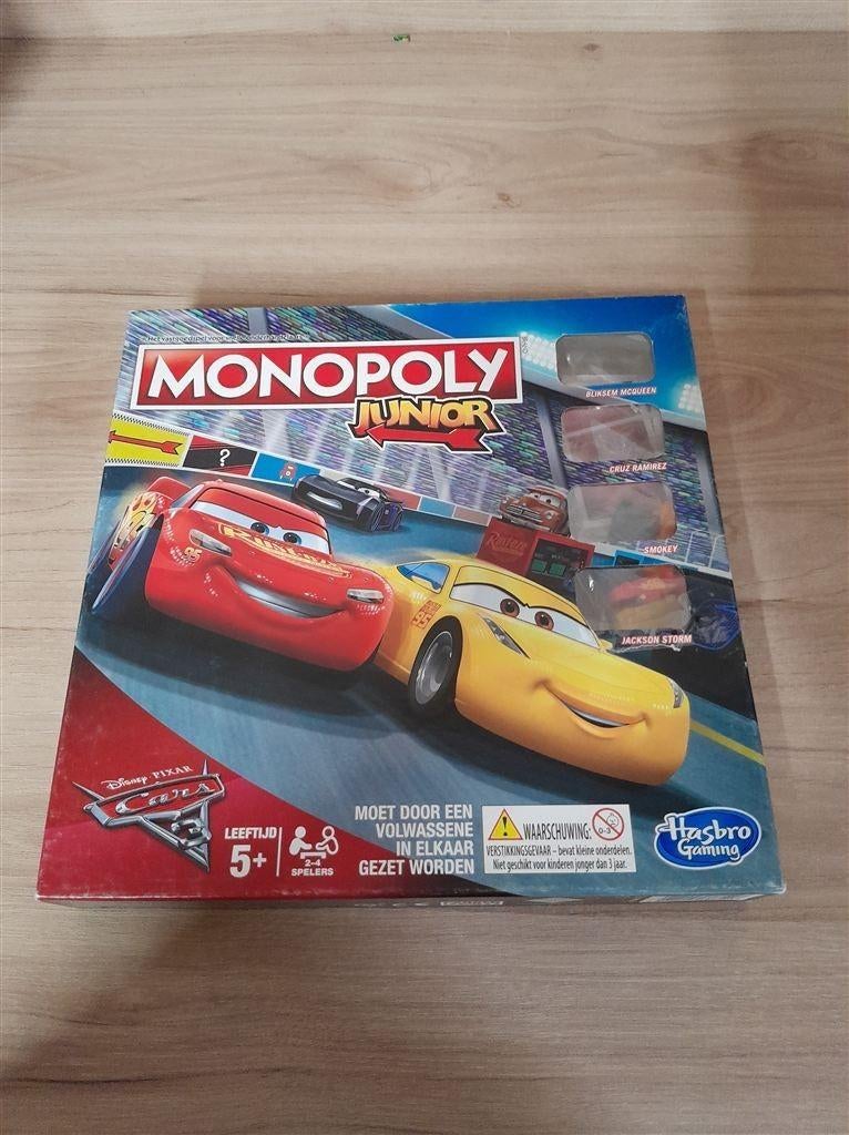 monopoly junior cars 3 - s4965, Verzenden, Zo goed als nieuw