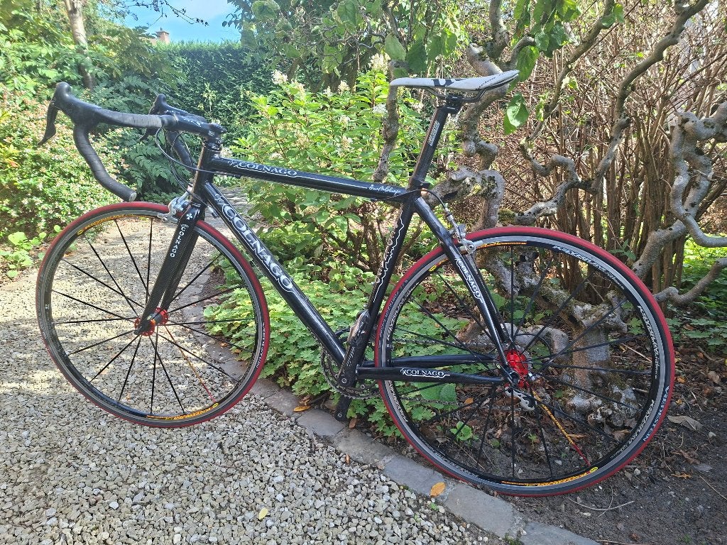 racefietsen, Gebruikt, 10 tot 15 versnellingen, Velgrem, 53 tot 57 cm