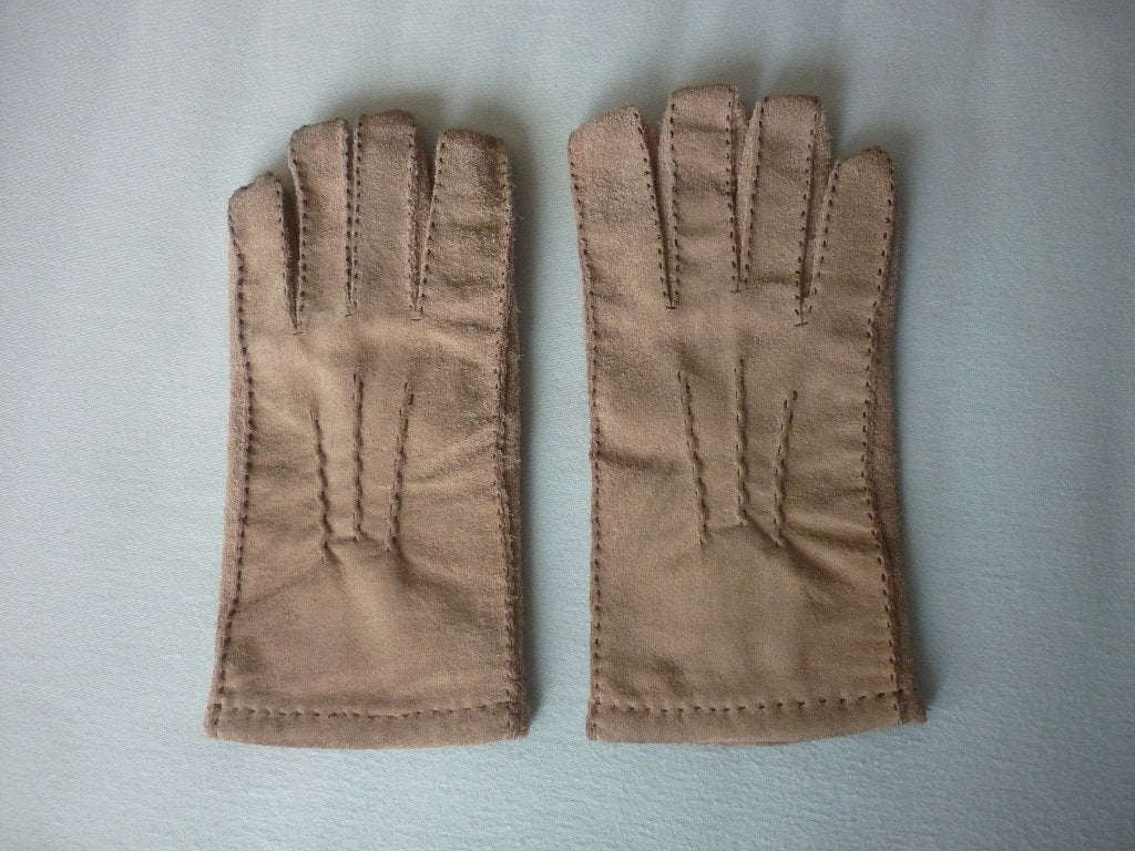 Daim Lederen Handschoenen van Goede Kwaliteit, Maat 38/40 (M), Nieuw, Ophalen of Verzenden, Geen merk