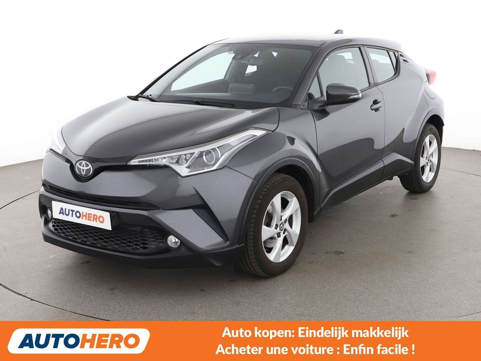 Toyota C-HR 1.2 Turbo Active (année de construction 2019), Autos, 1197 cm³, Argent ou Gris, Achat, Euro 6