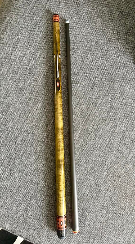 Esbee "stradivarius" Patrick Niessen met carbon top 12mm, Enlèvement, Comme neuf