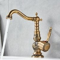 Robinet de cuisine rétro/robinet de bain/robinet en laiton/, Neuf, Lavabo ou Évier, Moins de 25 cm, Moins de 100 cm