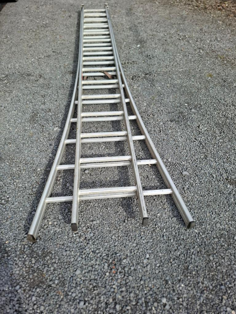 Échelle en aluminium, Bricolage & Construction, Enlèvement, Échelle