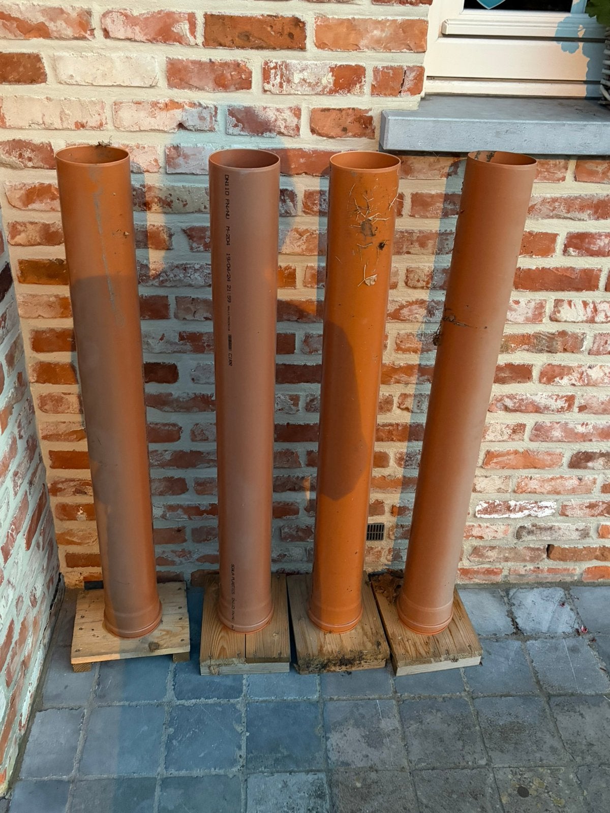 4 buizen, Ophalen, Zo goed als nieuw