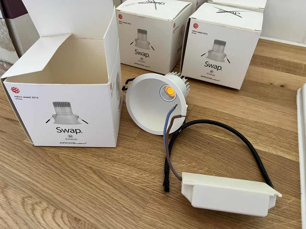 NIEUW 5x Arkoslight SWAP spot led, Huis en Inrichting, Lampen | Spots, Ophalen, Nieuw, Led