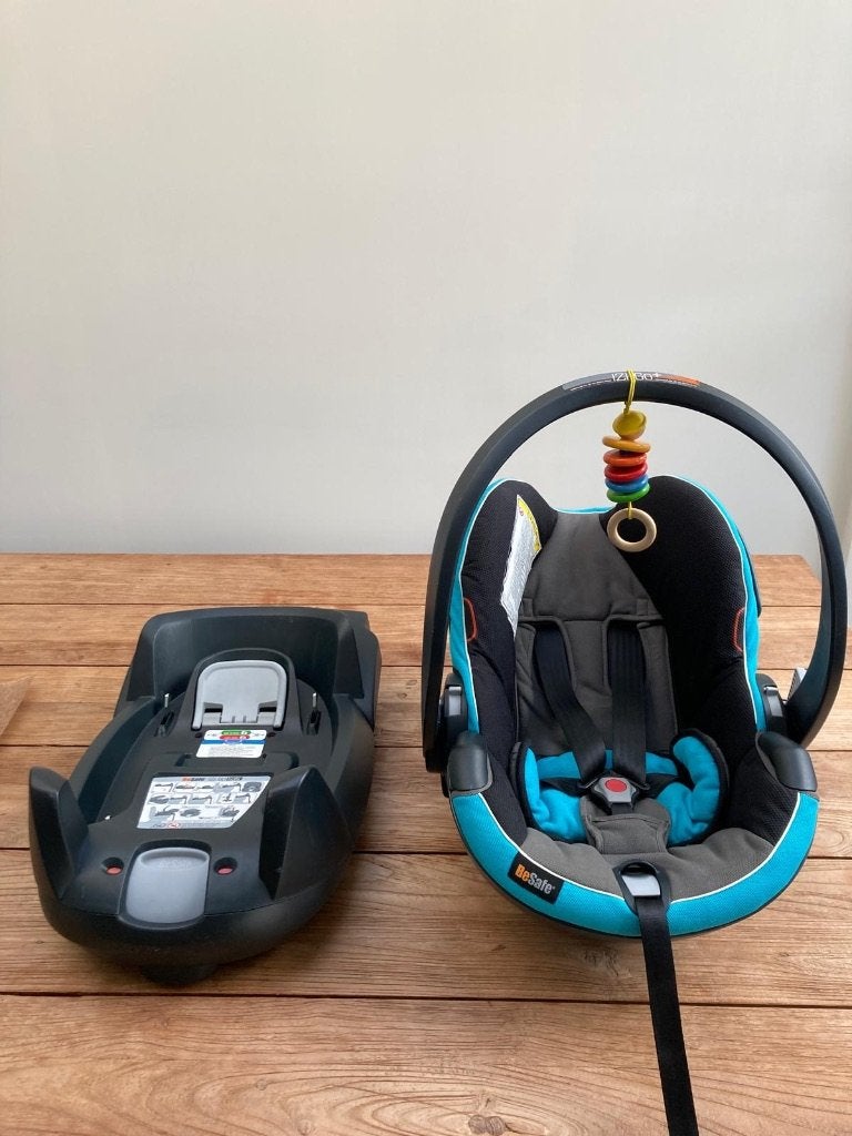 Besafe autostoeltje met isofix onderstel, Gebruikt, Isofix, Ophalen, 0 t/m 10 kg