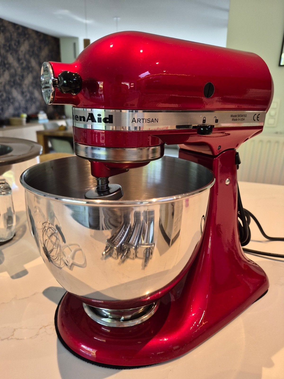 Kitchenaid keukenrobot met diverse accessoires, Elektronische apparatuur, Ophalen, Zo goed als nieuw