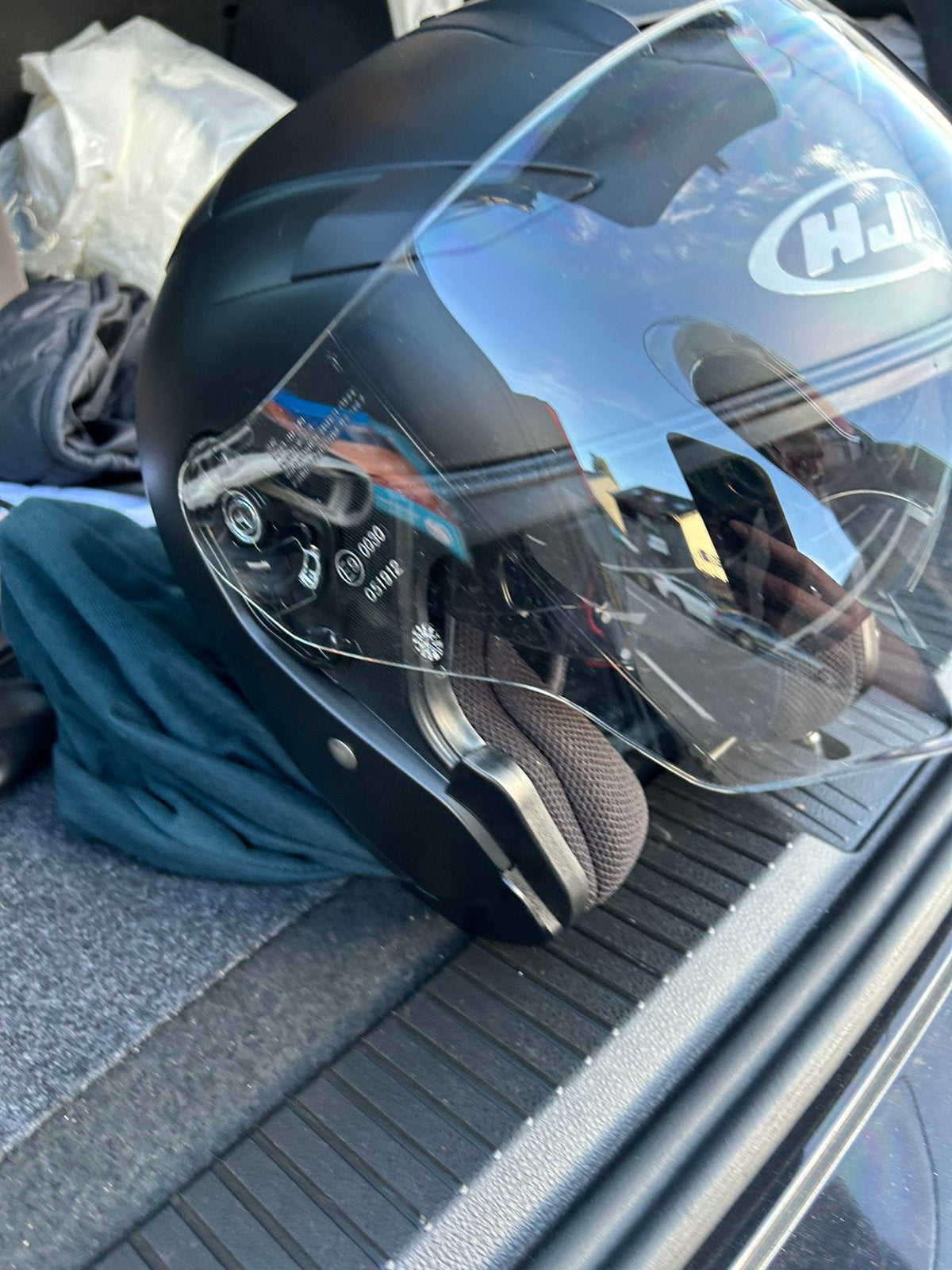 scooterhelm, Motoren, Ophalen, XS