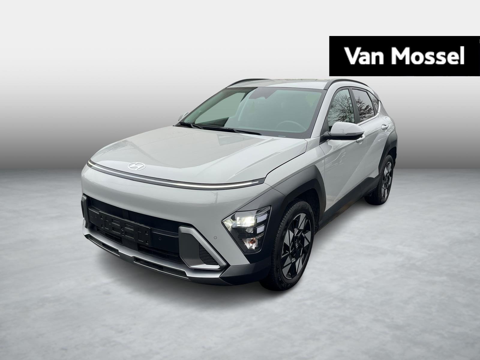 Hyundai Kona 1.6 GDi Hybrid Feel 6-DCT GARANTIE tot 09/2029, Auto's, Hyundai, Stof, Gebruikt, Zwart, 4 cilinders