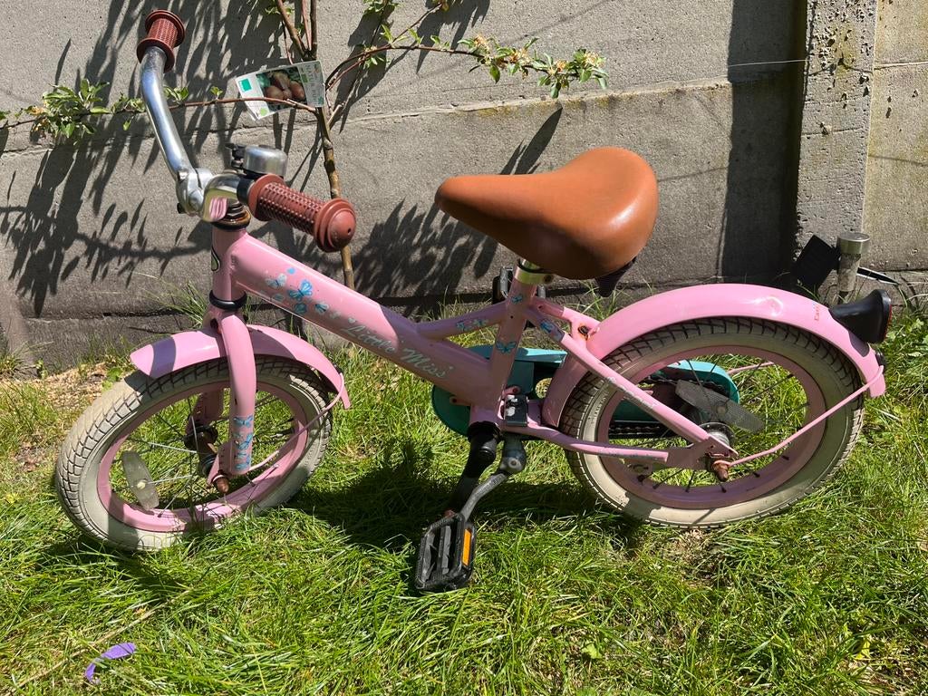 Kinderfiets 14inch supersuper, Ophalen, Gebruikt, 14 inch of minder