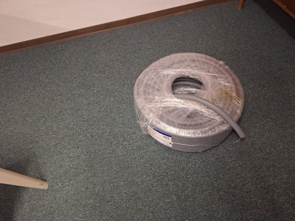 Pvc flecybuis preflex met trekkabel, Doe-het-zelf en Bouw, Ophalen, Nieuw, Kabel of Snoer