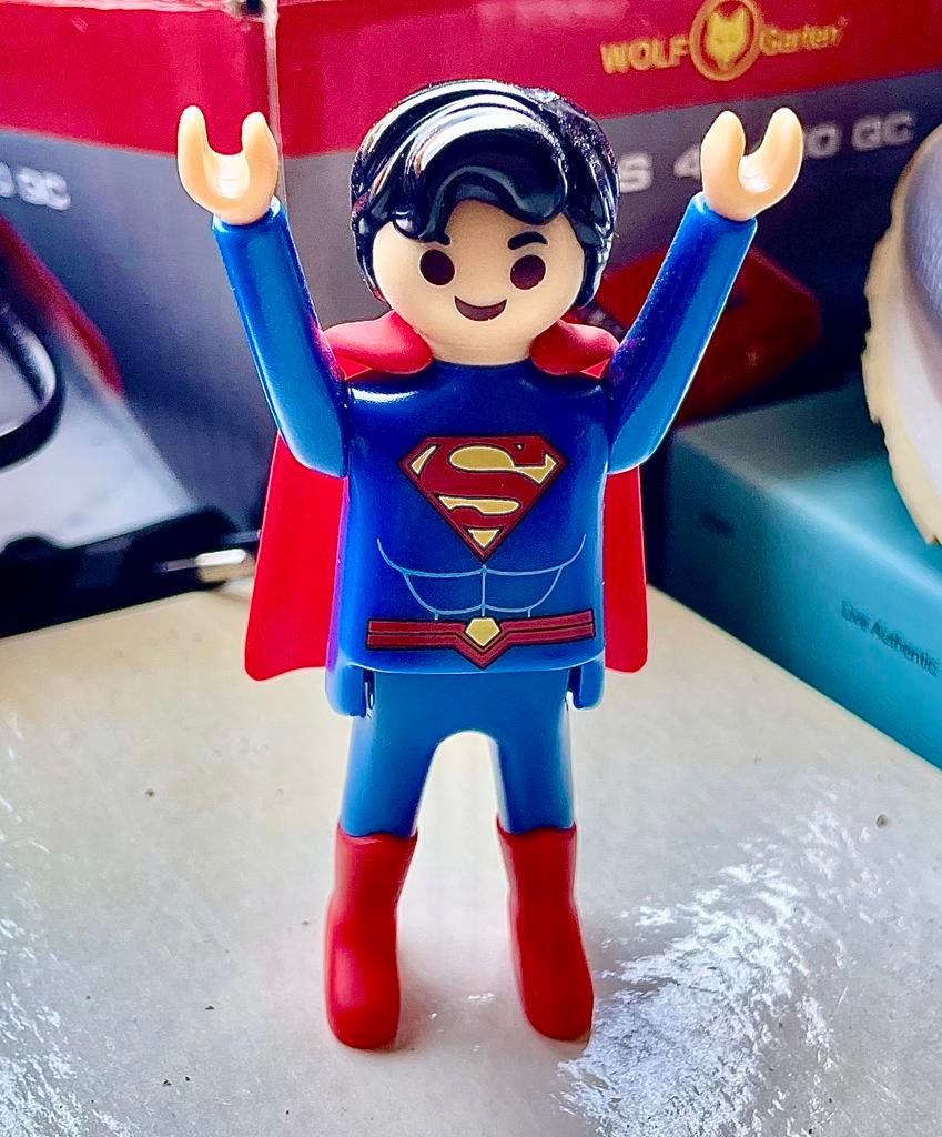 Playmobil Superman (10 cm), Ophalen of Verzenden, Zo goed als nieuw