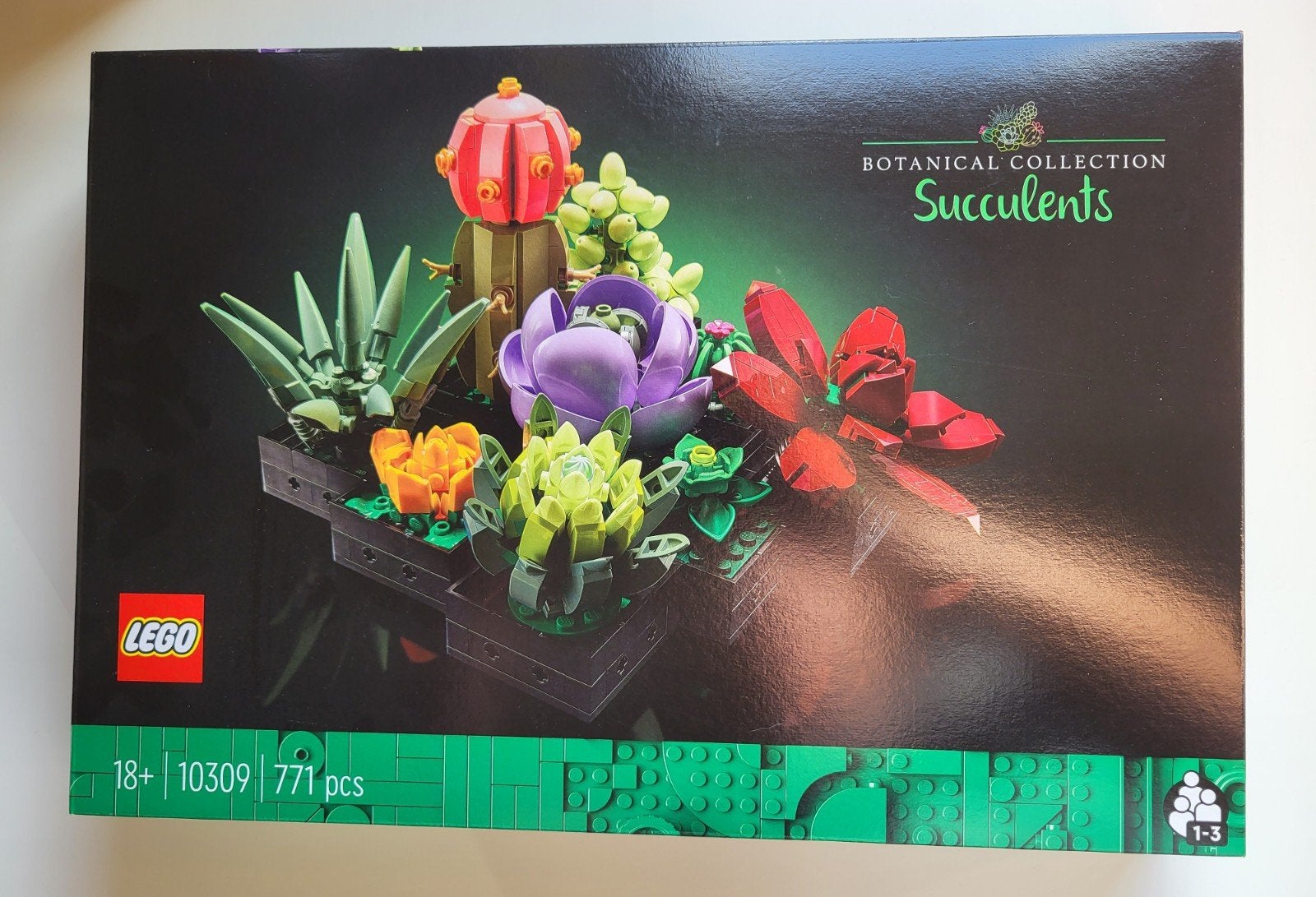 lego 10309 Botanical Collection Succulents, nieuw!, Lego, Nieuw, Ophalen of Verzenden, Compleet