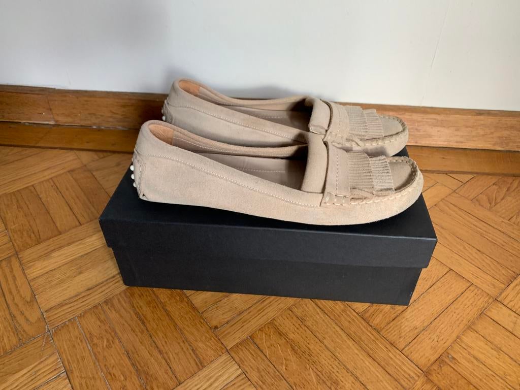 Massimo Dutti moccasins 38, Enlèvement, Porté