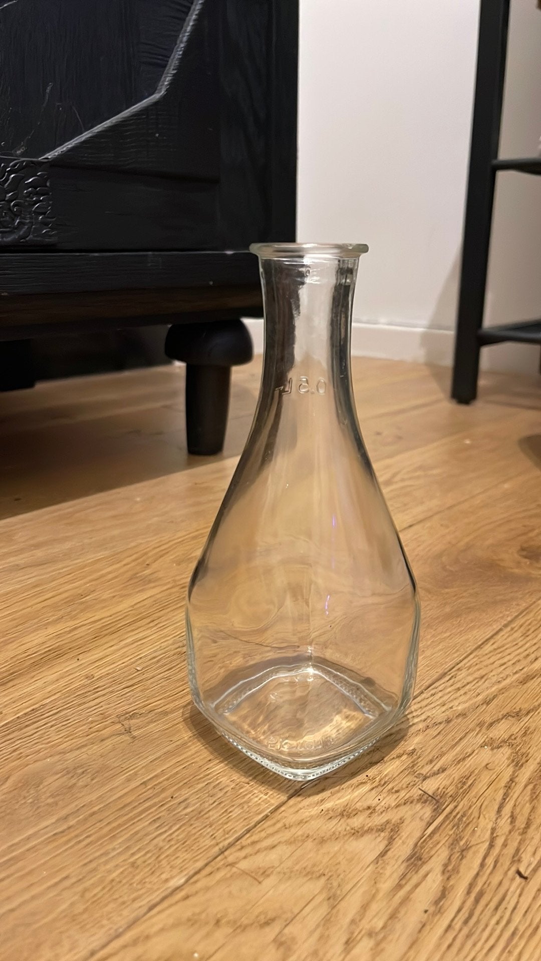 Soliflore vaas 500 ml, Glas, Ophalen, Zo goed als nieuw