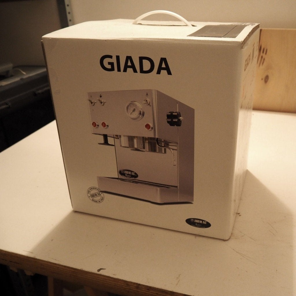 Isomac Giada, Elektronische apparatuur, Ophalen, Gebruikt, Espresso apparaat, Gemalen koffie