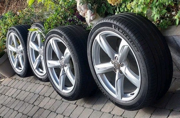 Jantes Alu Audi Q5 Pneus MICHELIN 255 45 20 105w, 255 mm, Véhicule de tourisme, Pneus été, Pneu(s)