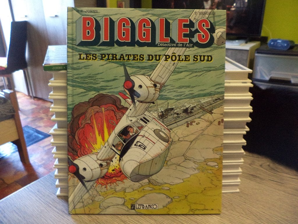 av 1 bd de Biggles 3.00 euro, Boeken, Eén stripboek, Ophalen of Verzenden, Zo goed als nieuw