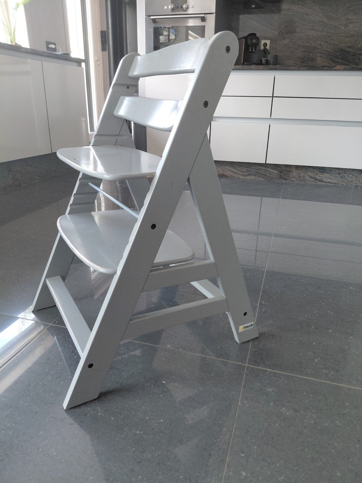 Meegroeistoel hauck grijs, Enfants & Bébés, Chambre d'enfant | Tables & Chaises, Enlèvement