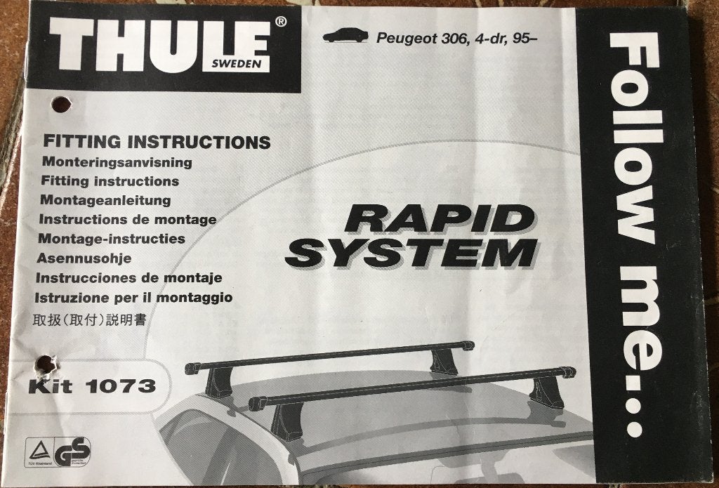 Thule dakdragers, Ophalen, Gebruikt