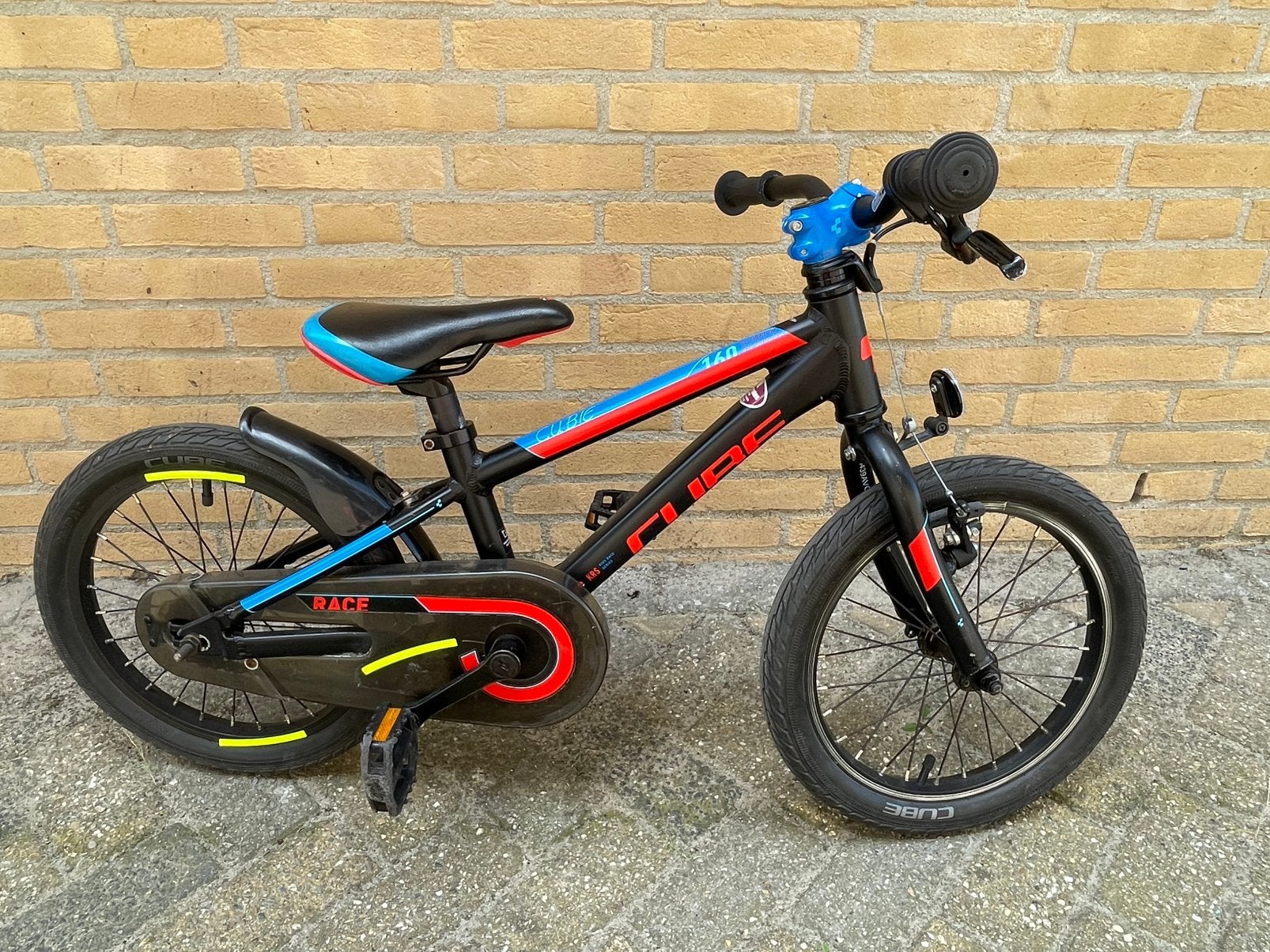Cube Kinderfiets 16 inch zgan, Fietsen en Brommers, Ophalen, Zo goed als nieuw