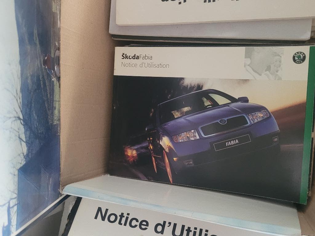 Originele Skoda Fabia 1 gebruikershandleiding - nieuwstaat, Ophalen