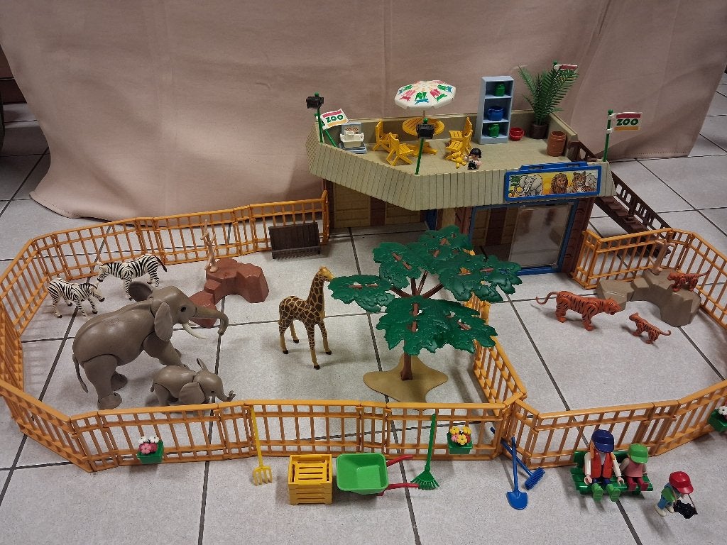 Playmobil Set 3634 - Zoo, Utilisé, Autres types, City life, Kit complet