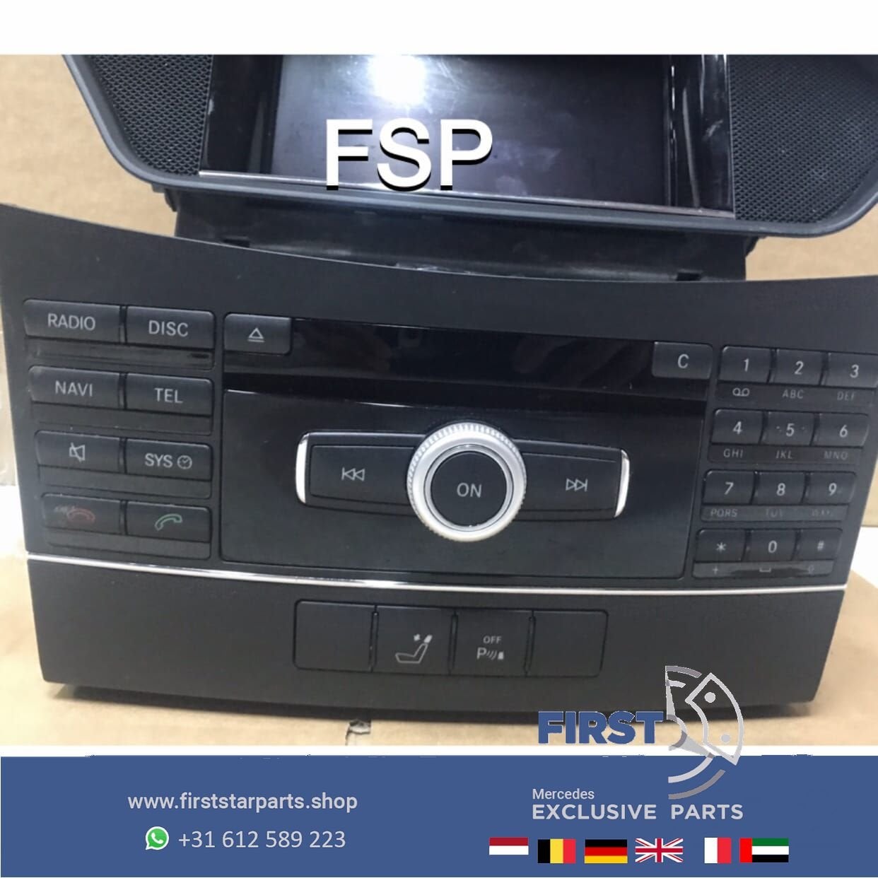 W212 RADIO NAVIGATIE SET TEL CD Mercedes E Klasse 2009-2016, Enlèvement ou Envoi, -, -, -