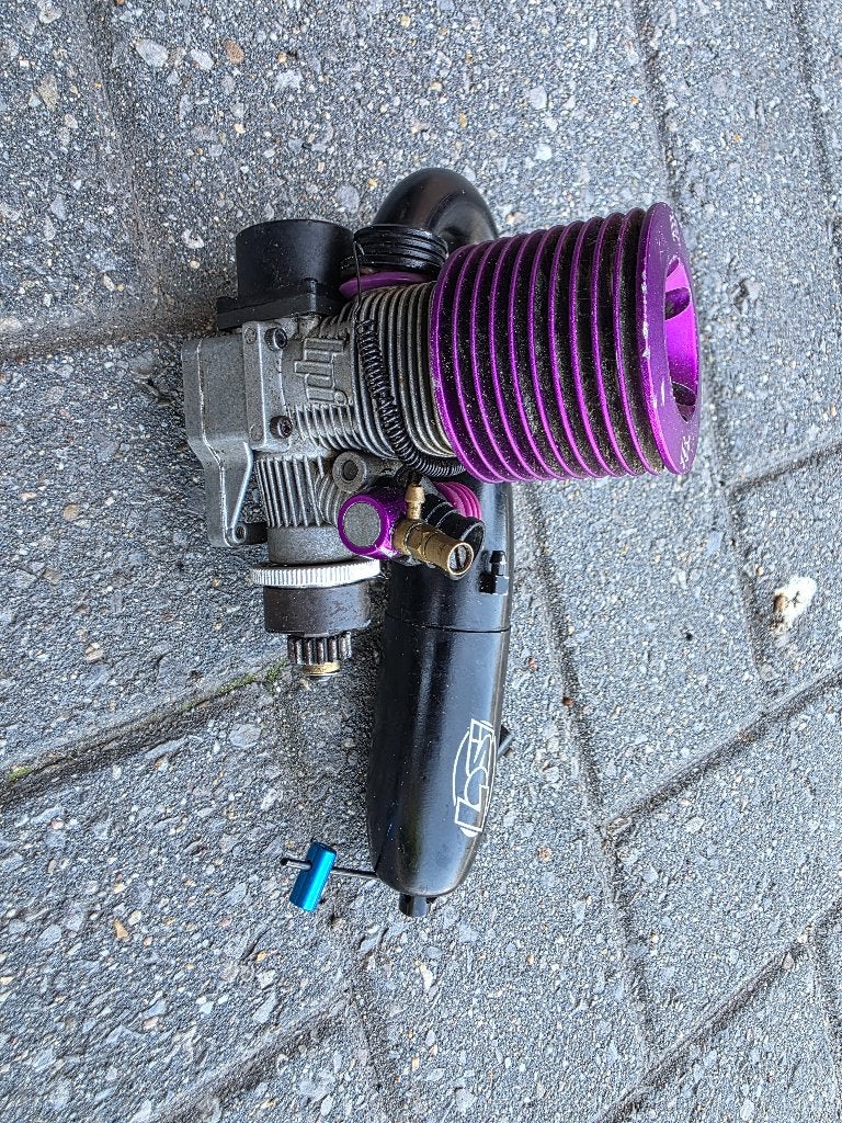 Hpi Nitro motor met Losi uitlaat, Ophalen, Gebruikt
