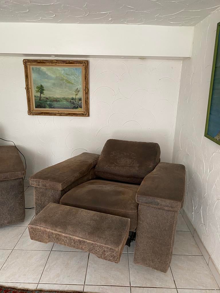 Twee éénpersoonszetels (elektrisch), Ophalen, Overige materialen, Eenpersoons, 100 tot 125 cm