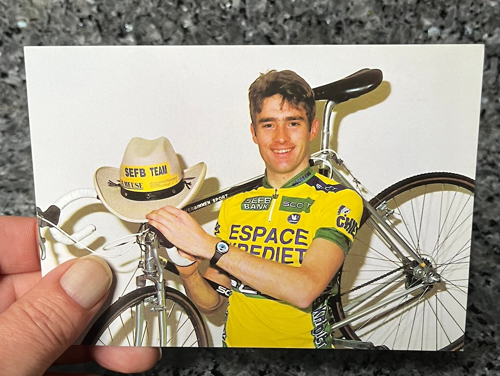 Le cycliste Marc Janssens, Enlèvement, Comme neuf