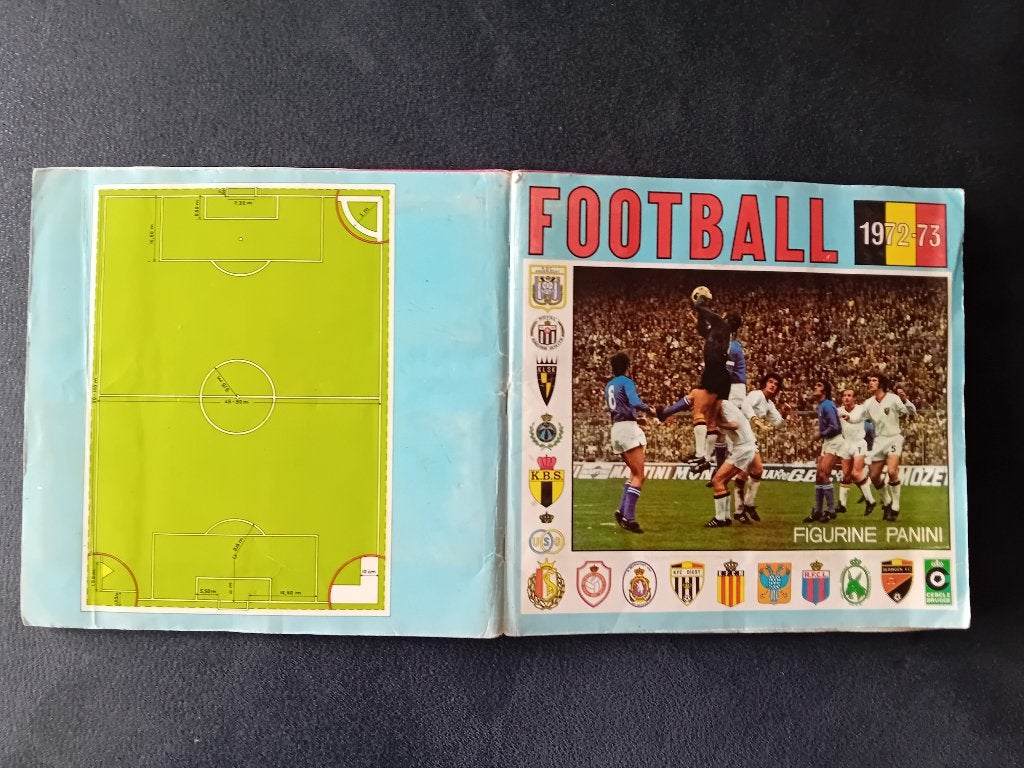 panini stickerboek Football 72/73, Ophalen of Verzenden, Zo goed als nieuw, Plaatje