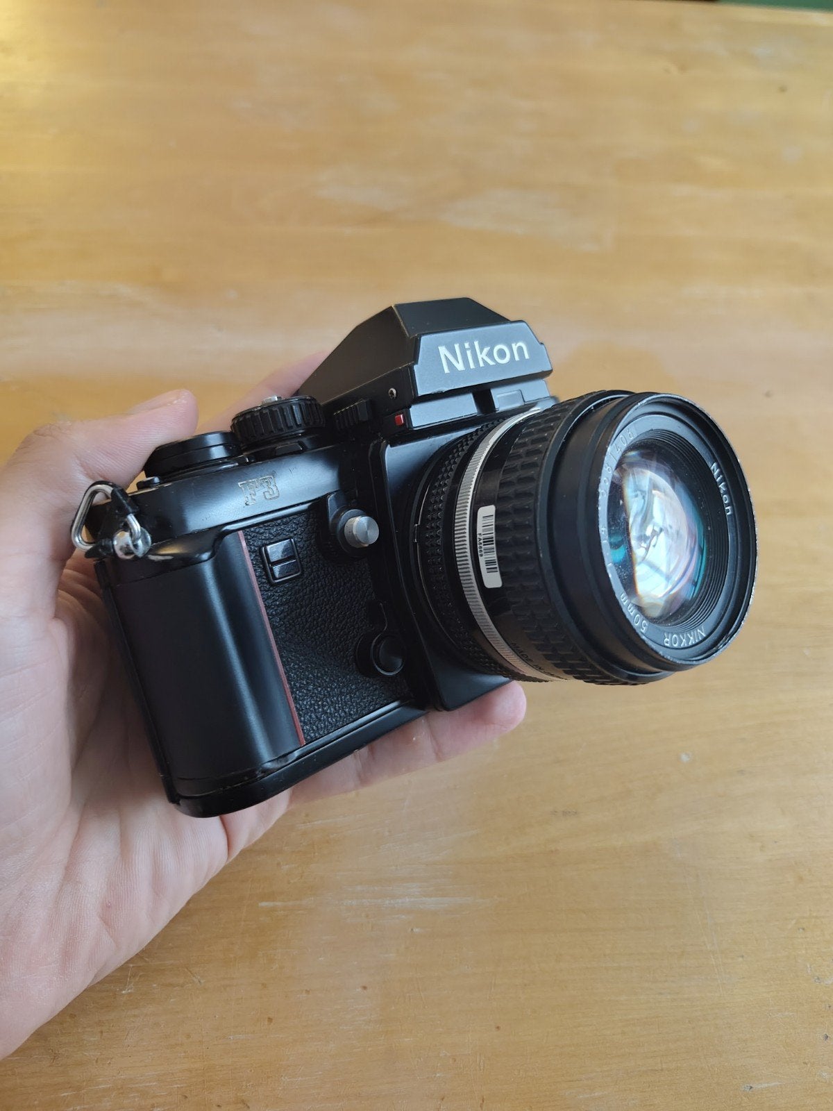 Nikon F3 + objectif, TV, Hi-fi & Vidéo, Enlèvement ou Envoi, Utilisé, Reflex miroir, Nikon