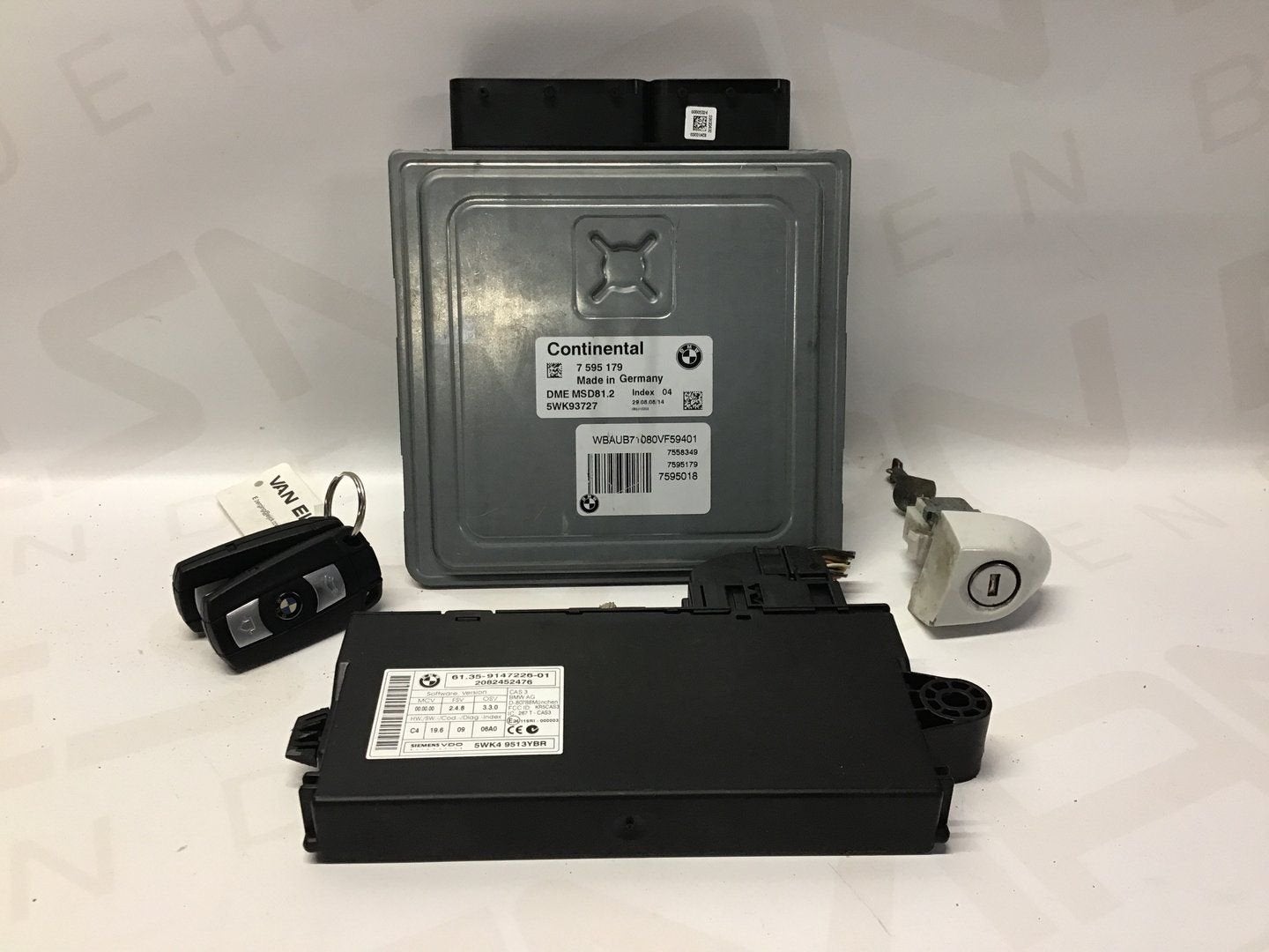 Computer motormanagement set N43B16A BMW E81 116i, Gebruikt, -, -, Ophalen of Verzenden