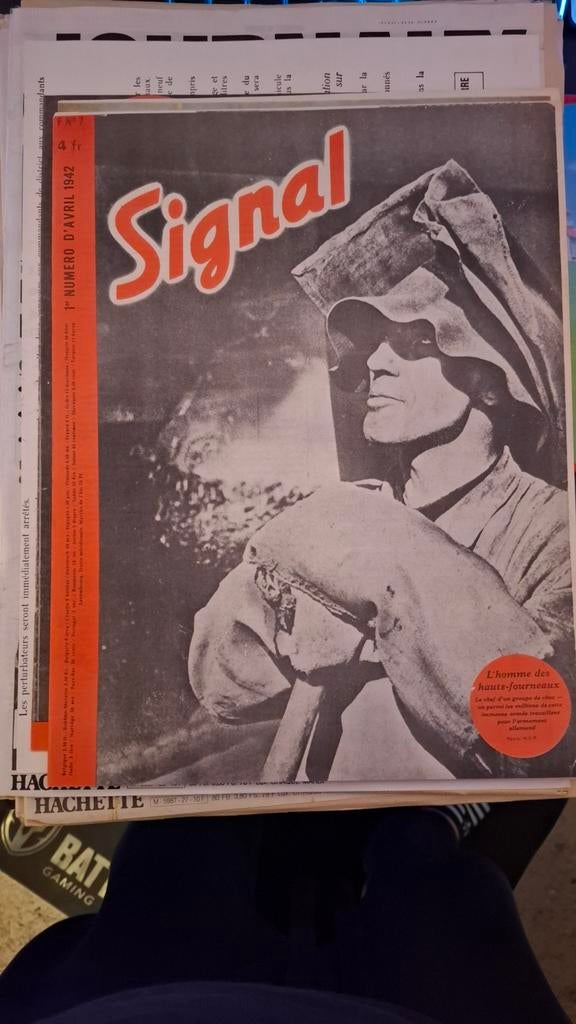 Série de réédition de journaux de guerre éditée par Hachette