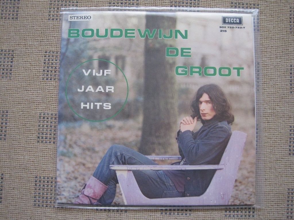 Boudewijn De Groot - Vijf Jaar Hits, Cd's en Dvd's, Gebruikt, Ophalen of Verzenden, Dubbel-LP, 12 inch