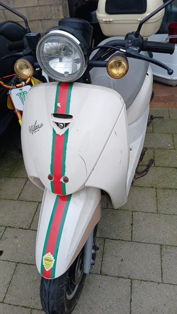 Scooter parfait 50cc, Enlèvement