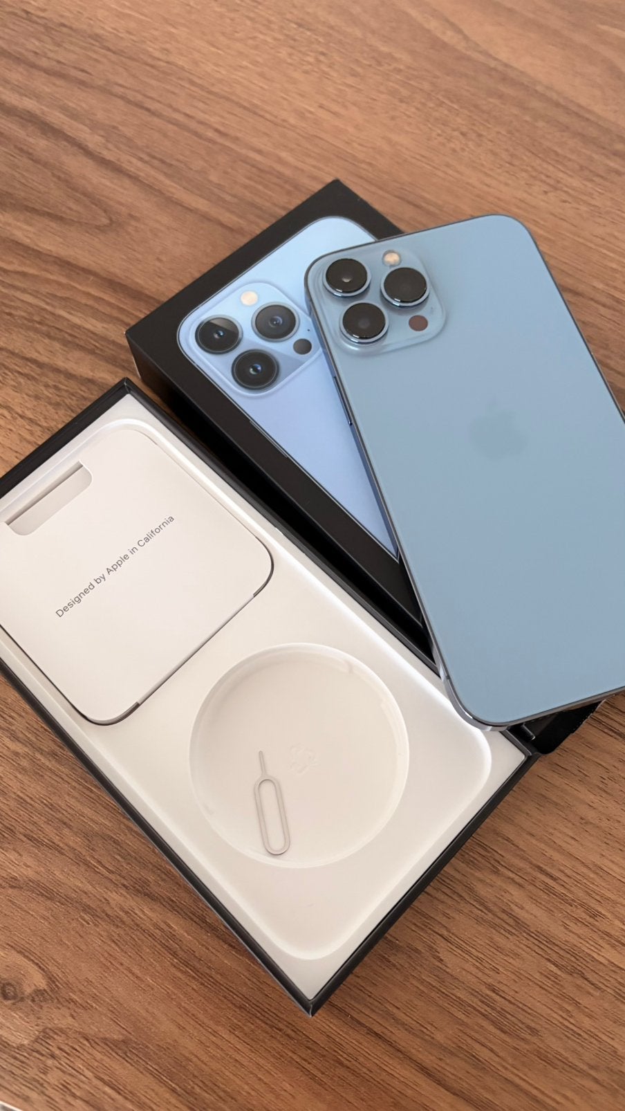 iPhone 13 Pro Max-Blue-128 Go, 128 GB, Enlèvement ou Envoi, IPhone 13, Comme neuf