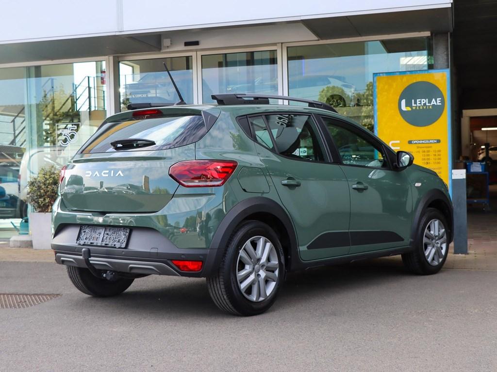 Dacia Sandero STEPWAY 1.0 AT6 91PK|CAMERA|NAVI|TREKHAAK, Autos, Achat, Euro 6, 67 kW, Noir