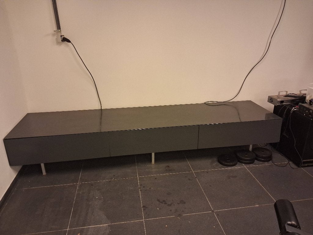Tv meubel gratis, Ophalen, Gebruikt, 200 cm of meer, Minder dan 100 cm