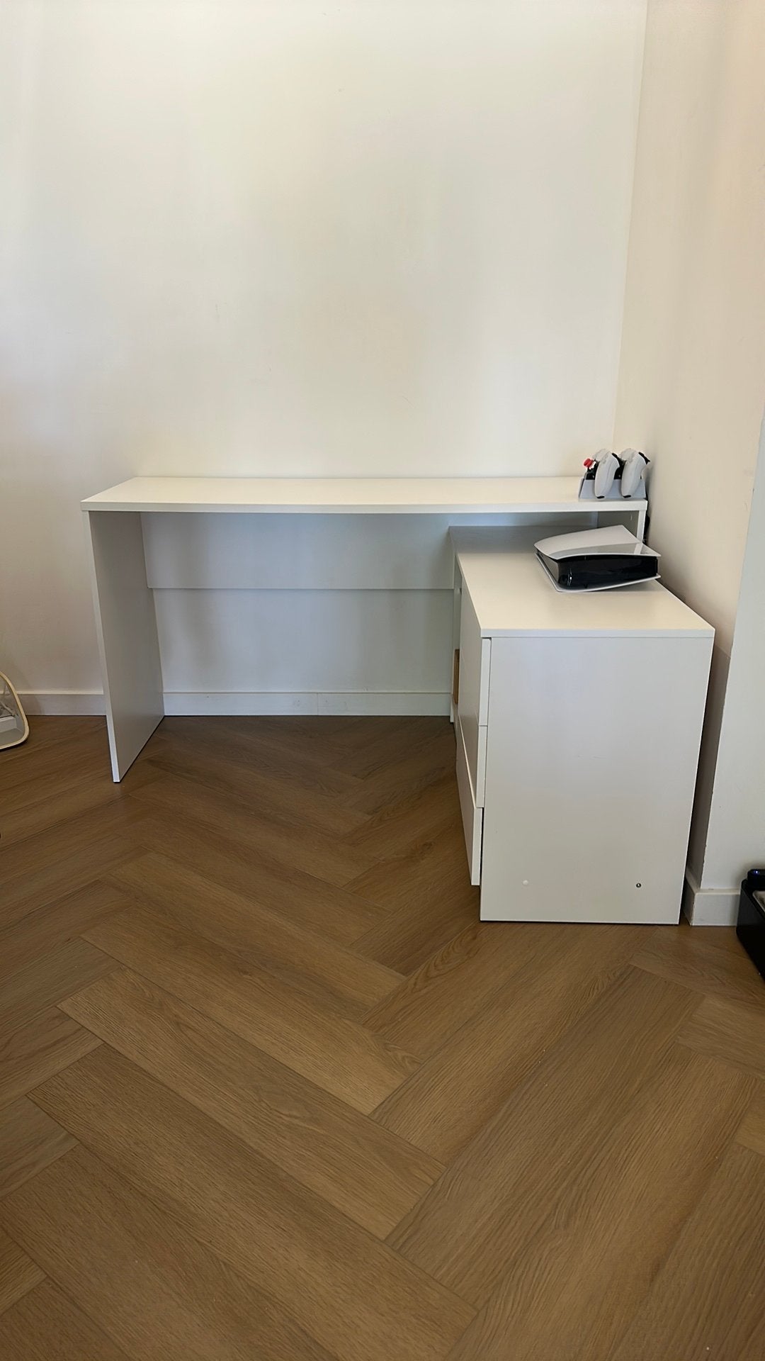 Bureau de départ en très bon état, 50 cm, Comme neuf, Enlèvement, Bois