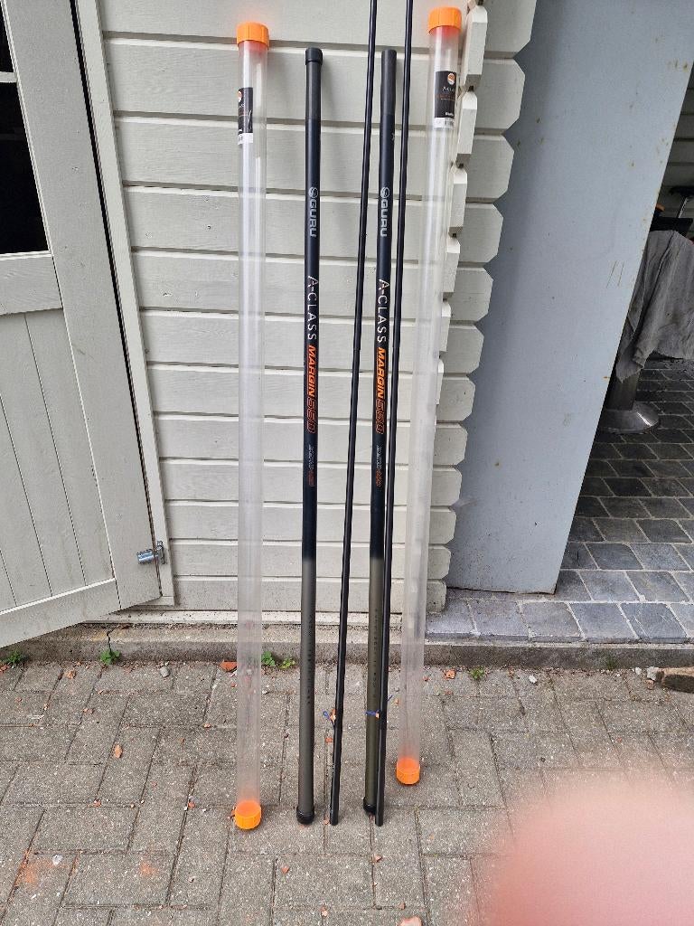 2 maal guru a class, Watersport en Boten, Ophalen, Zo goed als nieuw, Vaste hengel